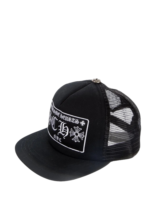 Chrome Hearts NYC Trucker Hat Black